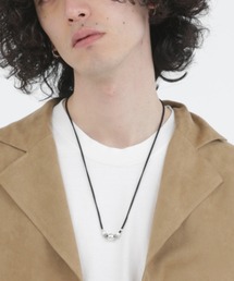 SENTI(ZeB)SENTI SILVER BEADS CHOKER(`[J[)