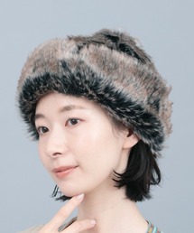 【Himi】ORIENT MILLINERYフォックスエコファーロシアン帽 Himi】ORIENT MILLINERYフォックスエコファーロシアン帽 Himi
