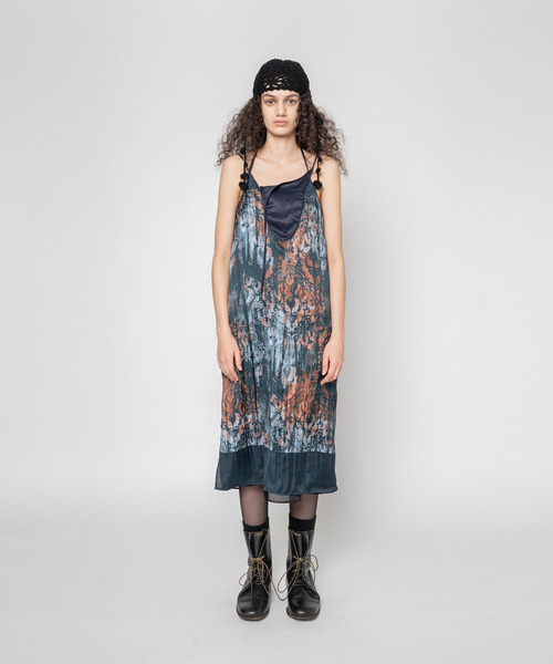 muller of yoshiokubo（ミュラーオブヨシオクボ）の「muller of yoshiokubo ミュラーオブヨシオクボ / MURAL DRESS ミューラルドレス / MLF25603（ワンピース・レディース・ベージュ・36）」の5枚目の写真