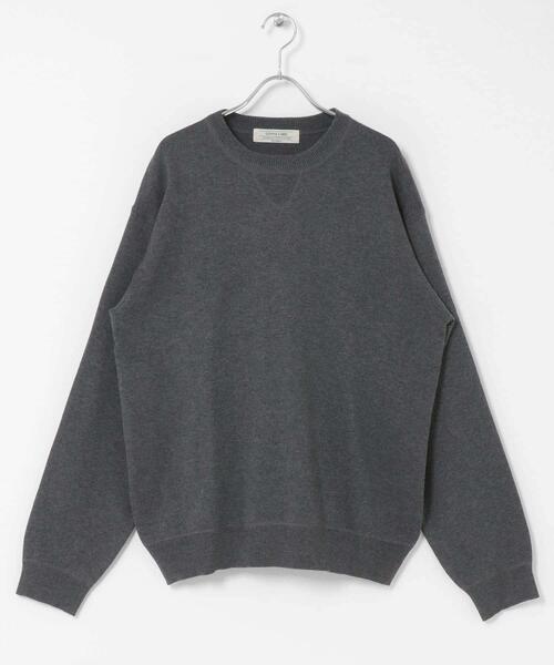 URBAN RESEARCH Sonny Label(アーバンリサーチサニーレーベル)の「スウェットライクニットプルオーバー(ニット/セーター・メンズ・グレー/ブラック/グリーン/ダークブラウン/チャコールグレー・X-LARGE/LARGE/MEDIUM/SMALL)」の10枚目の写真