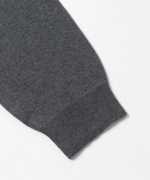 URBAN RESEARCH Sonny Label(アーバンリサーチサニーレーベル)の「スウェットライクニットプルオーバー(ニット/セーター・メンズ・グレー/ブラック/グリーン/ダークブラウン/チャコールグレー・X-LARGE/LARGE/MEDIUM/SMALL)」の11枚目の写真