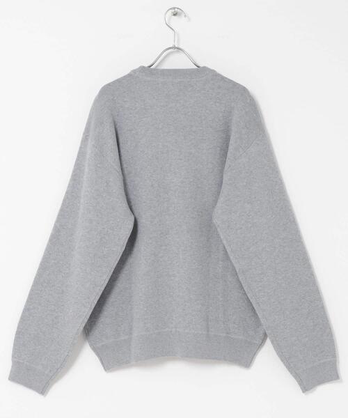 URBAN RESEARCH Sonny Label(アーバンリサーチサニーレーベル)の「スウェットライクニットプルオーバー(ニット/セーター・メンズ・グレー/ブラック/グリーン/ダークブラウン/チャコールグレー・X-LARGE/LARGE/MEDIUM/SMALL)」の18枚目の写真