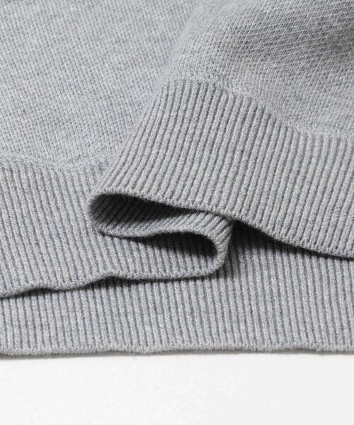 URBAN RESEARCH Sonny Label（アーバンリサーチサニーレーベル）の「スウェットライクニットプルオーバー（ニット/セーター・メンズ・グレー/ブラック/グリーン/ダークブラウン/チャコールグレー・X-LARGE/LARGE/MEDIUM/SMALL）」の18枚目の写真