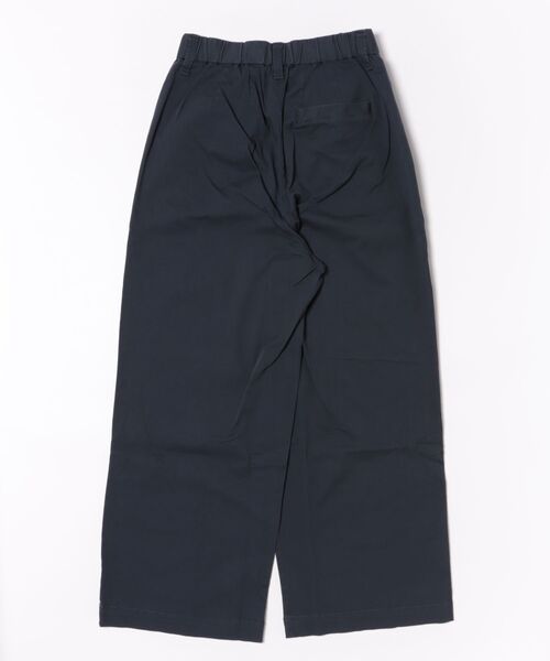 Champion(チャンピオン)の「【Champion】CW-C203 WIDE LONG PANTS/ワイドロングパンツ/長ズボン/ボトムス/チャンピオン(スウェットパンツ・レディース・ダークネイビー/ベージュ/ダークブラウン・L/M)」の4枚目の写真