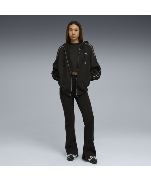 PUMA プーマ ウィメンズ PUMA x ROSE T7 オーバーサイズ フルジップ