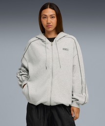 プーマフード付パーカーサイズL レア品 PUMA PUMA x ROSE T7 OVERSIZED FULL-ZIP HOODIE TR（プーマ