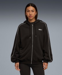 PUMA プーマ ウィメンズ PUMA x ROSE T7 オーバーサイズ フルジップ フーディ