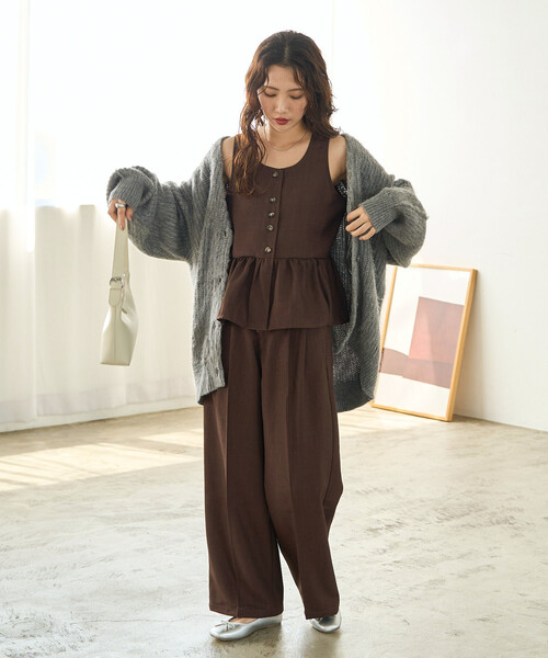 FREAK'S STORE（フリークスストア）の「限定展開 ペプラム ベスト