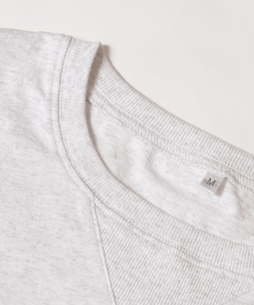 coca（coca）（コカ）の「TースウェットビッグシルエットロングTシャツ（Tシャツ/カットソー・レディース・ライトグレー/ブラック・S/L/M）」の17枚目の写真