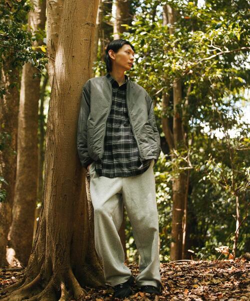 エカル（EKAL）/『UR TECH』ナイロンタッサーブルゾン セール】『UR TECH』ナイロンタッサーブルゾン（ダウンジャケット