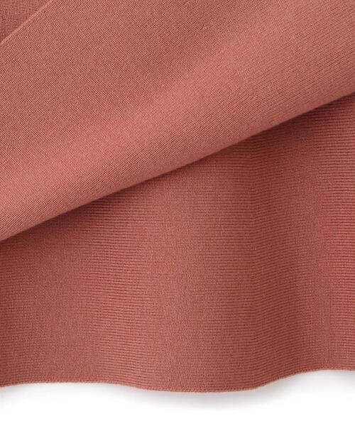 PROPORTION BODY DRESSING（プロポーションボディドレッシング）の「＜Ｅ＞総針ミニワンピース / 1215247003（ワンピース・レディース・ベージュ/ネイビー/ピンク・FREE）」の22枚目の写真