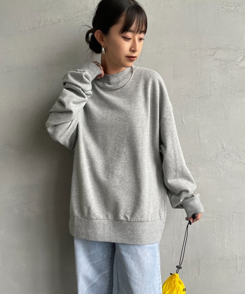 THE SHINZONE（ザ　シンゾーン）の「【THE SHINZONE/ザ シンゾーン】CLEMENTINE バックプリント スウェット（スウェット・レディース・グレー/ブルー・0）」の8枚目の写真