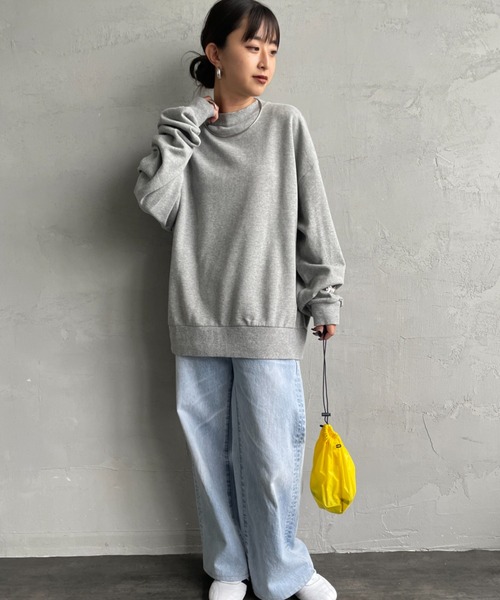 THE SHINZONE（ザ　シンゾーン）の「【THE SHINZONE/ザ シンゾーン】CLEMENTINE バックプリント スウェット（スウェット・レディース・グレー/ブルー・0）」の11枚目の写真