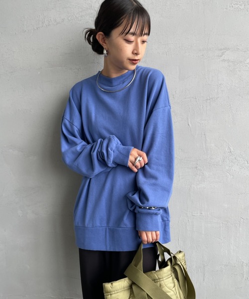 THE SHINZONE（ザ　シンゾーン）の「【THE SHINZONE/ザ シンゾーン】CLEMENTINE バックプリント スウェット（スウェット・レディース・グレー/ブルー・0）」の18枚目の写真