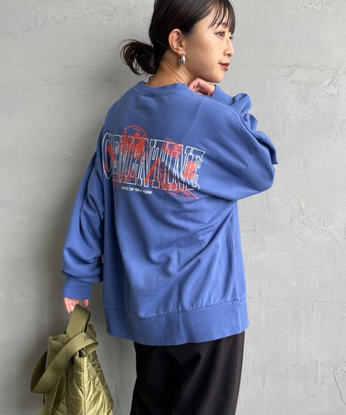 THE SHINZONE（ザ　シンゾーン）の「【THE SHINZONE/ザ シンゾーン】CLEMENTINE バックプリント スウェット（スウェット・レディース・グレー/ブルー・0）」の20枚目の写真