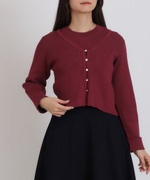 TRUDEA（トルディア）の「セリーンニットアンサンブル（アンサンブル）」