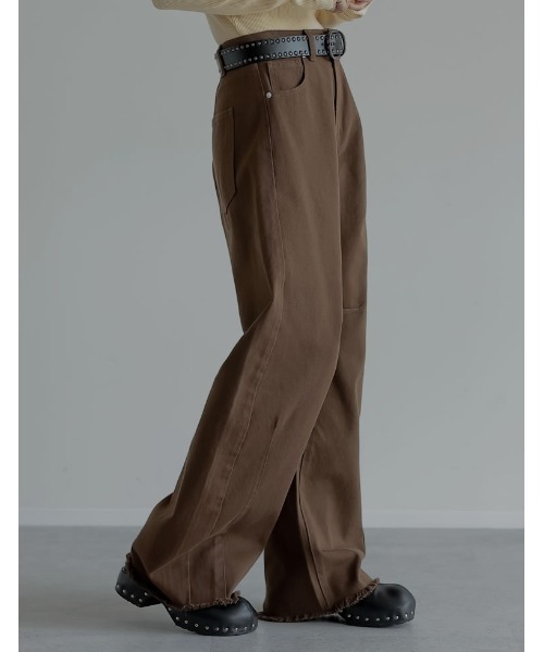 Re:EDIT（リエディ）の「[低身長/高身長サイズ有]カツラギバレルレッグ