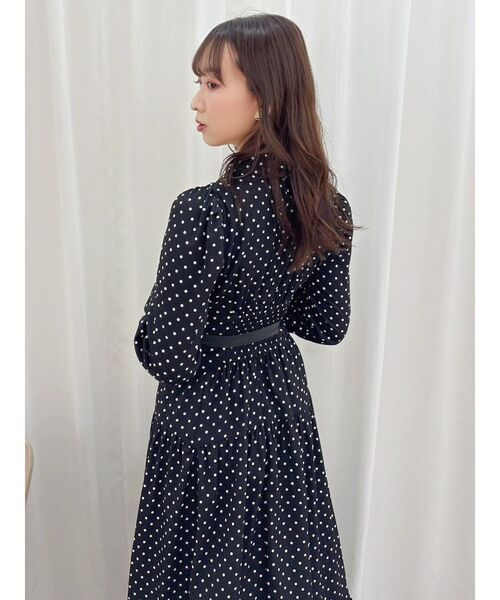 テーラーカラーコルセットワンピース（ワンピース）｜dazzlin