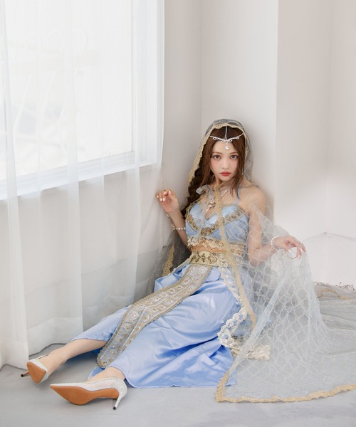 アラビアンガール/アラジンコスプレセット【コスプレ7点セット