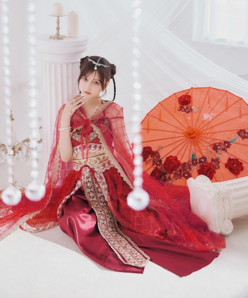 アラビアンガール/アラジンコスプレセット【コスプレ7点セット