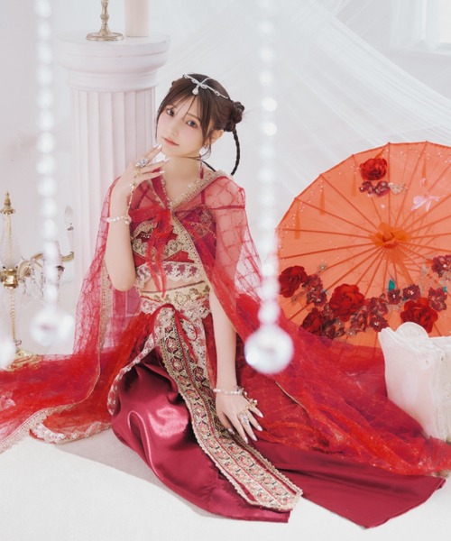 アラビアンガール/アラジンコスプレセット【コスプレ7点セット