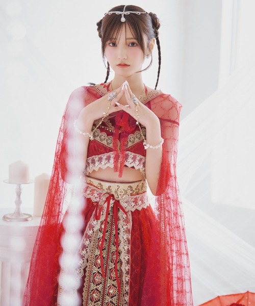 アラビアンガール/アラジンコスプレセット【コスプレ7点セット