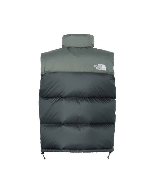 THE NORTH FACE(ザノースフェイス)の「THE NORTH FACE NUPTSE VEST(ザ・ノース・フェイス ヌプシベスト)(ダウンジャケット/コート・メンズ・グレー系/ブラック・MEDIUM/LARGE/X-LARGE)」の3枚目の写真