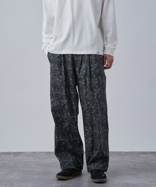 B.C STOCK(ベーセーストック)の「NEW タイプライターオーバーパンツ(カーゴパンツ・メンズ・ブラック系その他/グレー/アイボリー/ブラウン系その他/カーキ・FREE)」の1枚目の写真