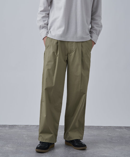 B.C STOCK(ベーセーストック)の「NEW タイプライターオーバーパンツ(カーゴパンツ・メンズ・ブラック系その他/グレー/アイボリー/ブラウン系その他/カーキ・FREE)」の5枚目の写真