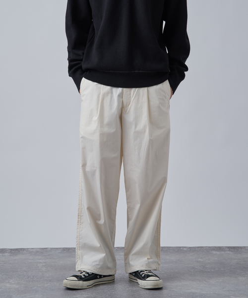 B.C STOCK(ベーセーストック)の「NEW タイプライターオーバーパンツ(カーゴパンツ・メンズ・ブラック系その他/グレー/アイボリー/ブラウン系その他/カーキ・FREE)」の11枚目の写真