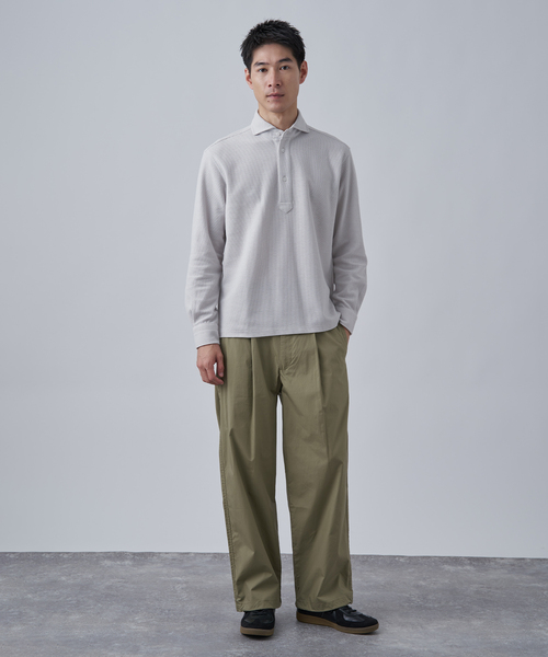 B.C STOCK(ベーセーストック)の「NEW タイプライターオーバーパンツ(カーゴパンツ・メンズ・ブラック系その他/グレー/アイボリー/ブラウン系その他/カーキ・FREE)」の18枚目の写真