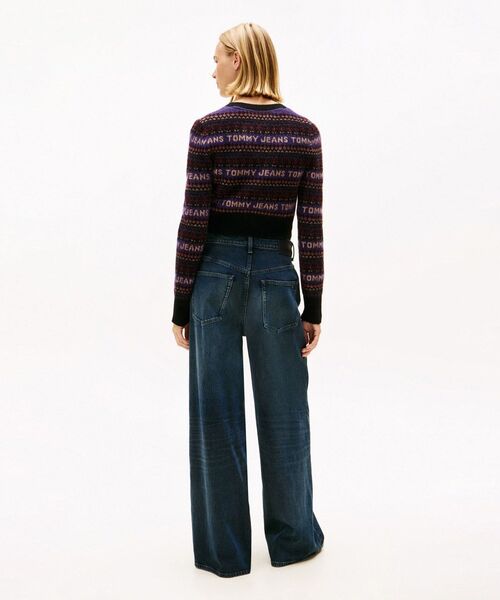 tommy jeans(トミー ジーンズ)の「フェアアイルカーディガン(ニット/セーター・レディース・ブラック・MEDIUM/SMALL/X-SMALL)」の2枚目の写真