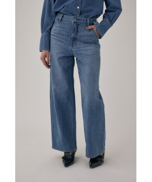 MOUSSY（マウジー）の「デニムパンツ（デニムパンツ・レディース・アイボリー・0）」の3枚目の写真