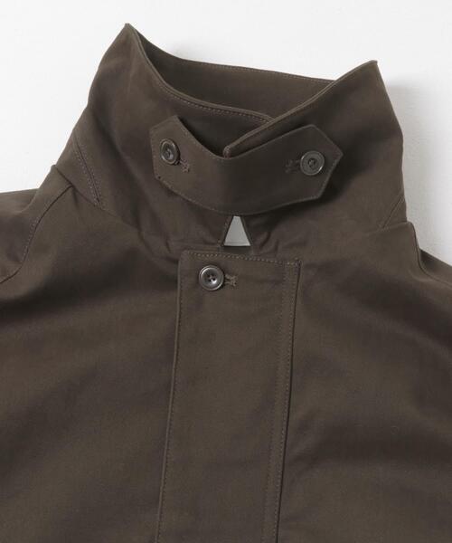 URBAN RESEARCH ROSSO MEN（アーバンリサーチロッソメン）の「『XLサイズあり』ピーチツイルショートブルゾン（ブルゾン・メンズ・ダークブラウン/ブラック/チャコールグレー・MEDIUM/X-LARGE/LARGE）」の8枚目の写真