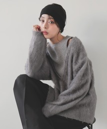 アンサンブル風Ｖネックニットプルオーバー