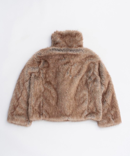 フェイクファーショートコート / Faux Fur Short Coat（その他アウター