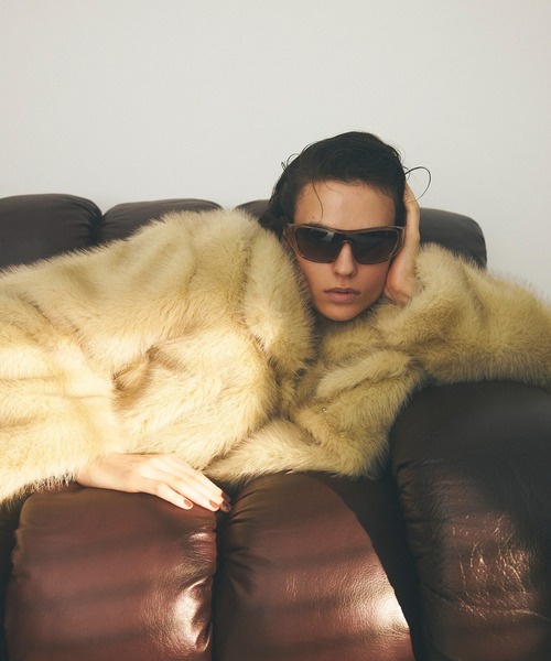 フェイクファーショートコート / Faux Fur Short Coat（その他アウター