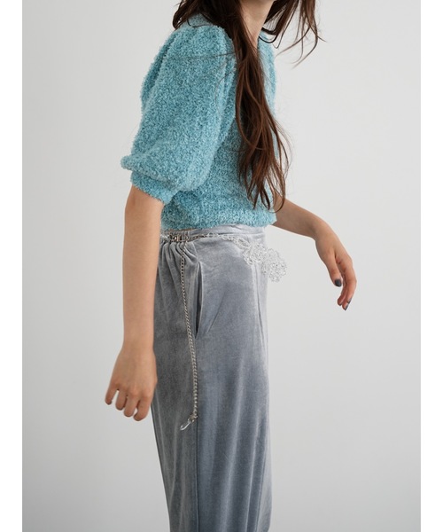 Katrin TOKYO（カトリーントーキョー）の「ribbon yarn knit（ニット/セーター・レディース・ブルー/ブラック/レッド・FREE/XS）」の20枚目の写真