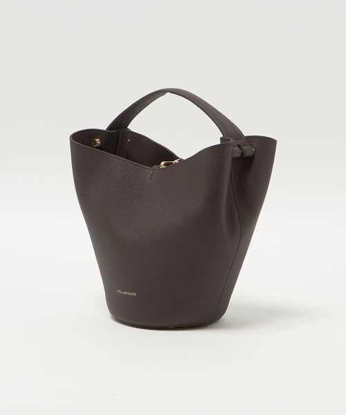 FEEL AND TASTE（フィールアンドテイスト）の「＜FEEL AND TASTE＞ Lily（ショルダーバッグ・レディース・グレー系/ダークブラウン・FREE）」の9枚目の写真