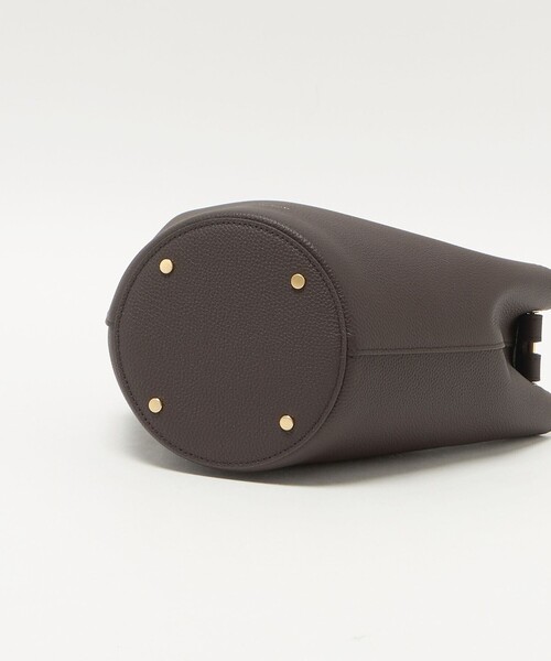 FEEL AND TASTE（フィールアンドテイスト）の「＜FEEL AND TASTE＞ Lily（ショルダーバッグ・レディース・グレー系/ダークブラウン・FREE）」の11枚目の写真