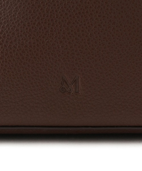 ADAM ET ROPE'（アダムエロペ）の「【&MyuQ（アンドミューク）】ERIO（ハンドバッグ・レディース・ダークブラウン/ブラック・FREE）」の7枚目の写真