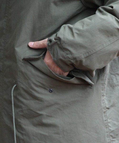 8(eight)(エイト)の「M-65モッズコート(モッズコート・メンズ・ブラック/オリーブ・LARGE/X-LARGE/XXX-LARGE/XX-LARGE/MEDIUM)」の6枚目の写真