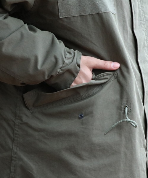 8(eight)(エイト)の「M-65モッズコート(モッズコート・メンズ・ブラック/オリーブ・LARGE/X-LARGE/XXX-LARGE/XX-LARGE/MEDIUM)」の8枚目の写真