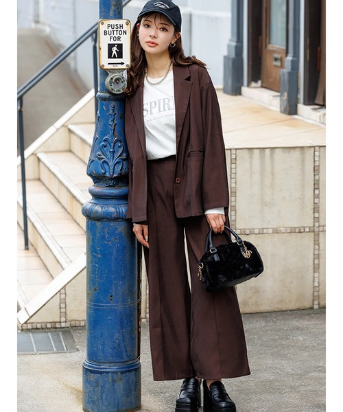 シングルテーラージャケットセットアップ（つなぎ/オールインワン