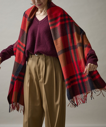 ■新品【Joshua Ellis／ジョシュアエリス】ストール、マフラー、レッド系 楽天市場】ジョシュアエリス ストール マフラー レッド マルチ