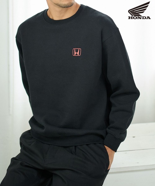 FOUND GOOD（ファウンドグッド）の「【HONDA】コラボプルオーバー/31098033（その他トップス・メンズ・ブラック/レッド系/ブルー系/ネイビー・M/L/XL）」の2枚目の写真