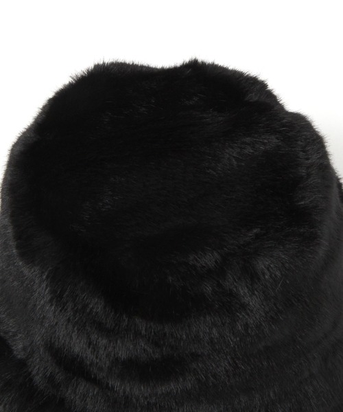 LAKOLE(ラコレ)の「もこもこファーハット / 583678(ハット・レディース・ブラウン/オフホワイト/ブラック・FREE)」の9枚目の写真