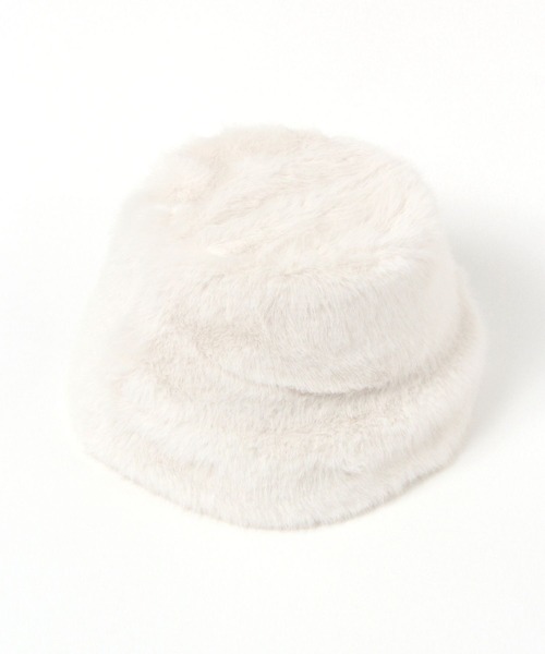 LAKOLE(ラコレ)の「もこもこファーハット / 583678(ハット・レディース・ブラウン/オフホワイト/ブラック・FREE)」の14枚目の写真