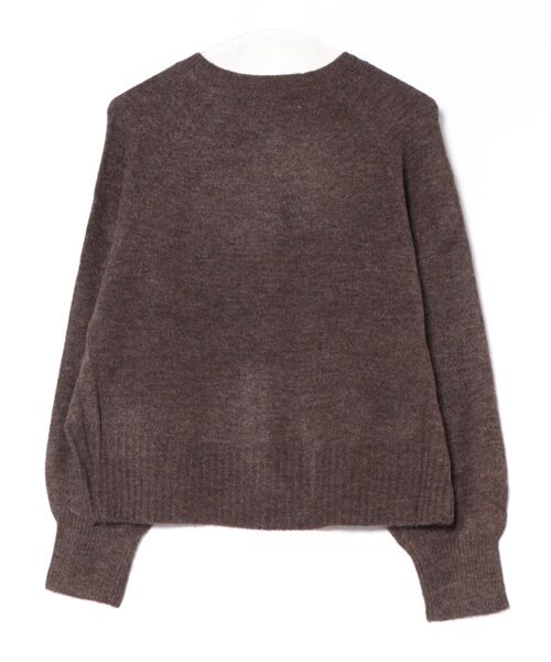 Mac-House（マックハウス）の「Idnes ヤクライククルーカーディガン（カーディガン/ボレロ・レディース・ブラウン/レッド/ライトグレー/アイボリー・M）」の22枚目の写真