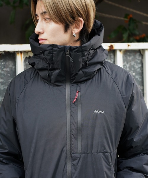 NANGA(ナンガ)の「NANGA / ナンガ AURORA TEX DOWN JACKET オーロラテックス ダウンジャケット(ダウンジャケット/コート・メンズ・グレー/ブラック・SMALL/MEDIUM/LARGE/X-LARGE)」の3枚目の写真